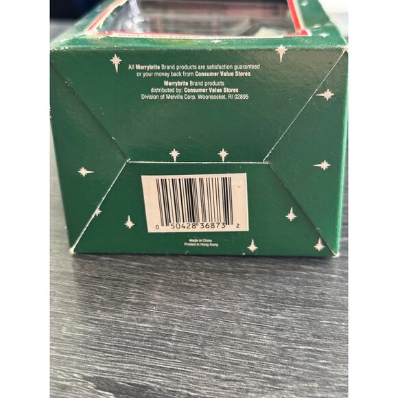 VTG 1992 Lustre Fame LTD Mouse Mice Christmas Is Sharing Ornament Wreath Bow - Picture 7 of 13